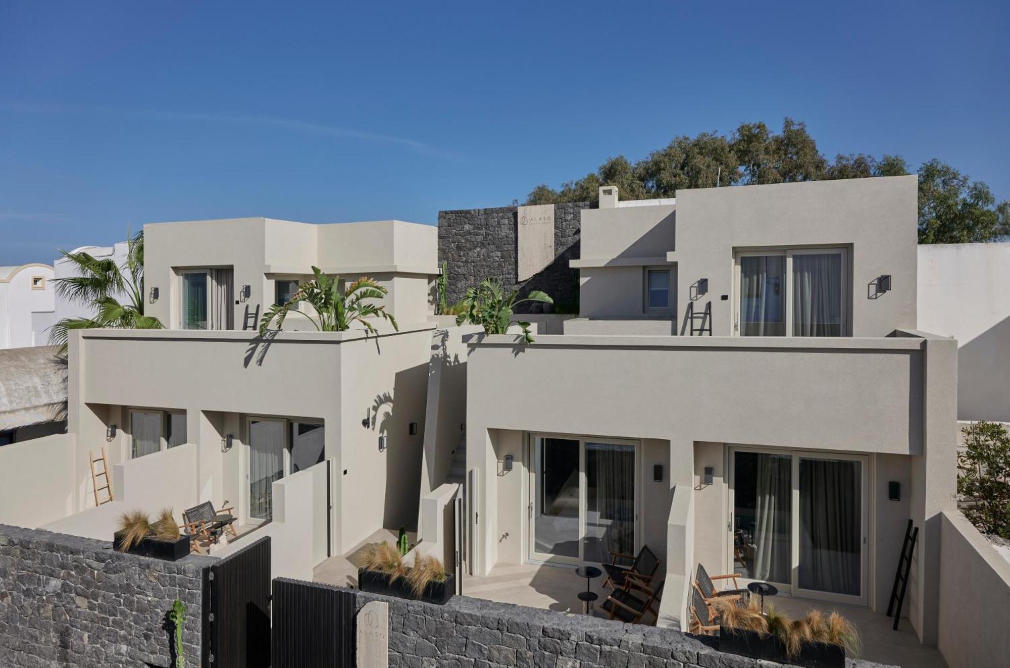Alaso Design Suites Fira  Exterior foto