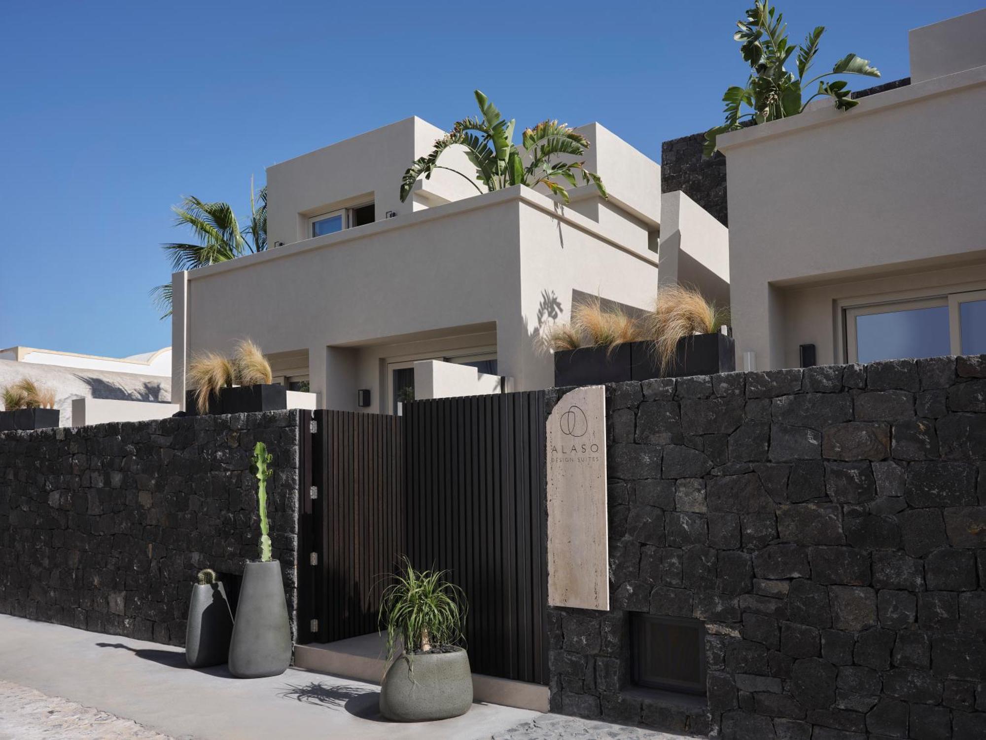 Alaso Design Suites Fira  Exterior foto